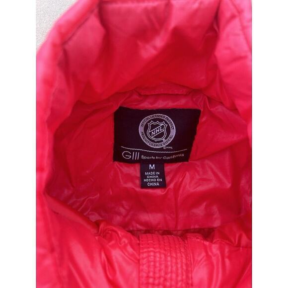 G-III Women's Chicago Blackhawks Light Puffer Jacket - M - Picture 2 of 5